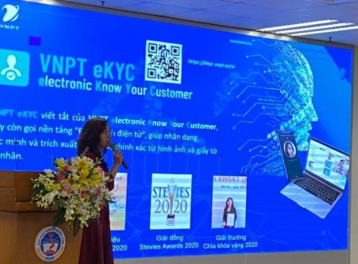 VNPT introduces the 'Make in Vietnam' solution VNPT eKYC at TECHFEST VIETNAM 2020